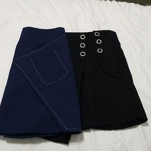 Two Pack of Skirts. XS